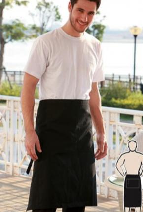 THREE QUARTER APRON WITH POCKET